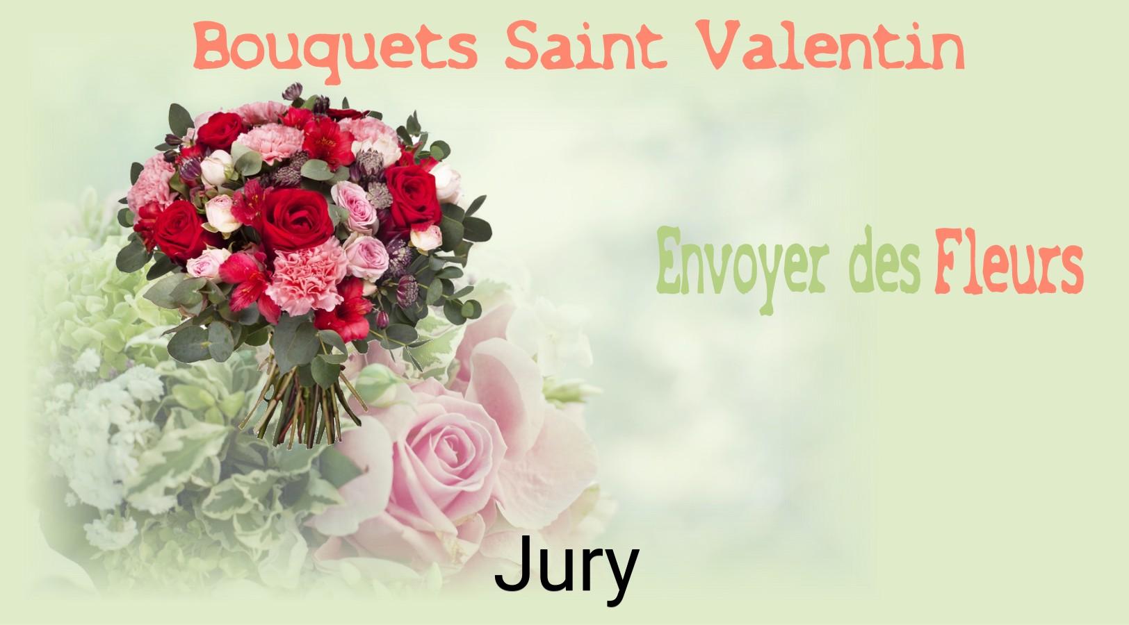 Roses de Saint-Valentin livrées à Jury